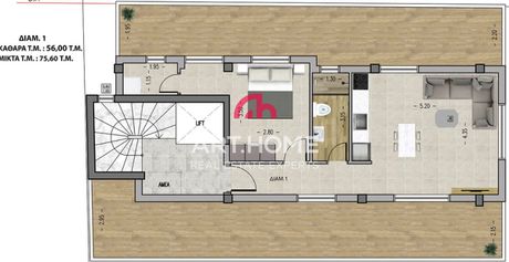 Studio / γκαρσονιέρα 75τ.μ. για πώληση-Άνω τούμπα