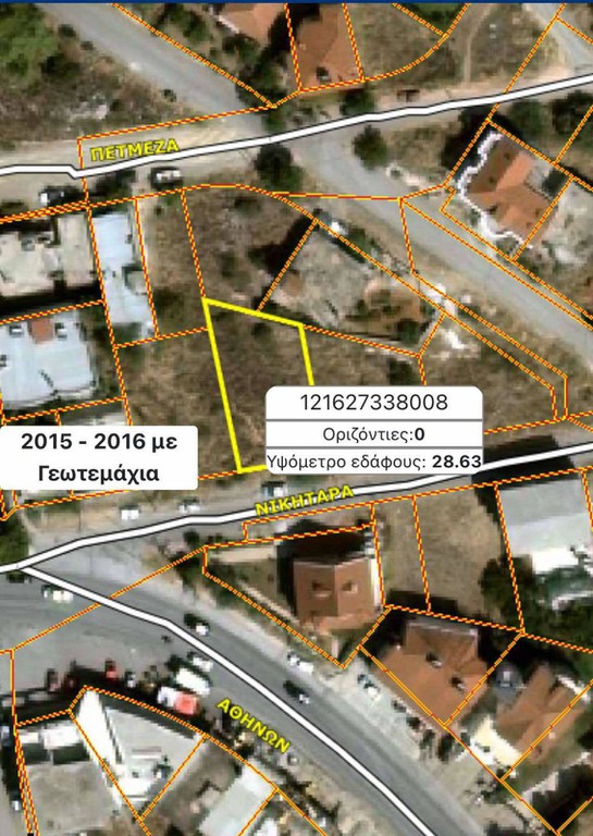 Οικόπεδο 410 τ.μ. προς πώληση, Κάνηθος