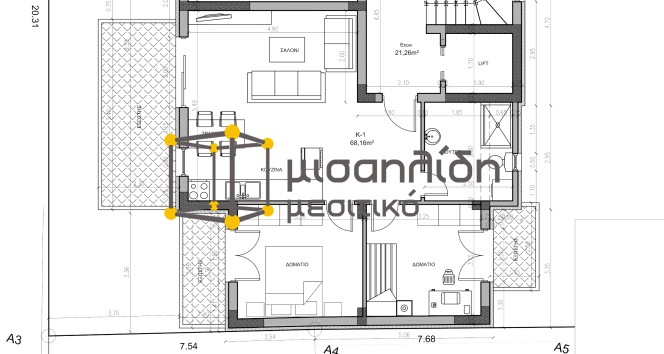 Διαμέρισμα 68 τ.μ. πρός πώληση, Εβρος, Αλεξανδρούπολη