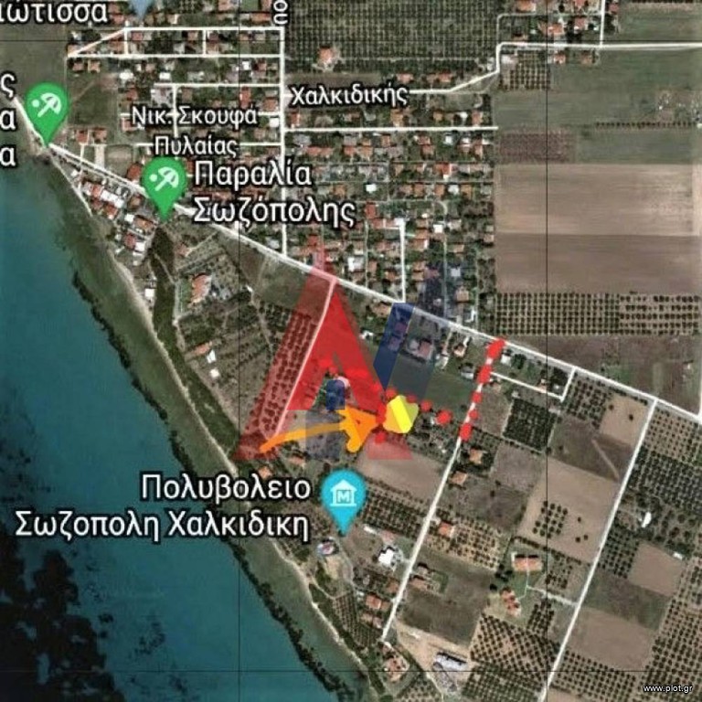 Οικόπεδο 670 τ.μ. προς πώληση, Σωζόπολη