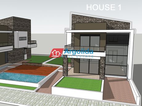 Detached home 170sqm for sale-Lerna » Miloi