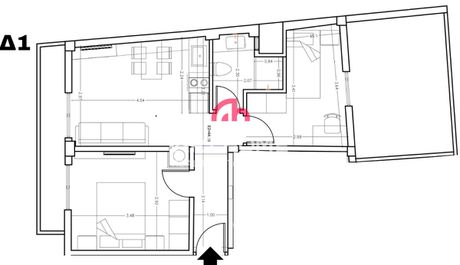 Apartment 50sqm for sale-Analipsi