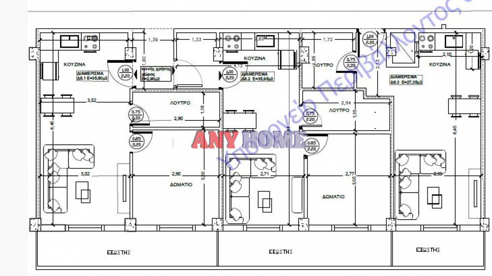 Studio / γκαρσονιέρα 27 τ.μ. προς πώληση, Νέα Παραλία