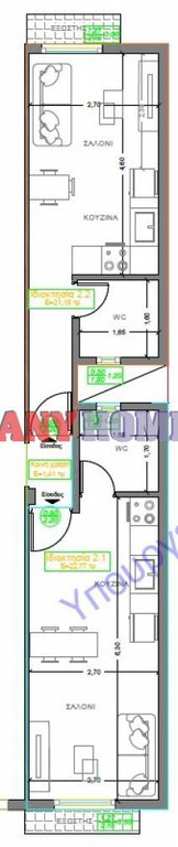 Studio / γκαρσονιέρα 25 τ.μ. για πώληση, Θεσσαλονίκη - Κέντρο, Μπότσαρη