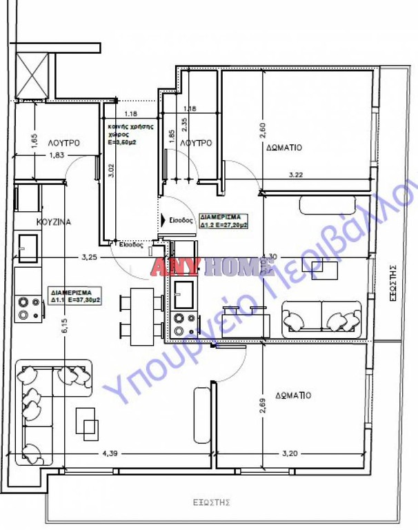Studio / γκαρσονιέρα 47 τ.μ. για πώληση, Θεσσαλονίκη - Κέντρο, Μπότσαρη