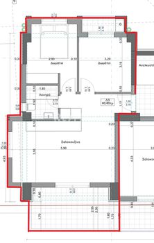 Διαμέρισμα 79τ.μ. για πώληση-Βούλγαρη - άγιος ελευθέριος