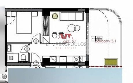 Apartment 48sqm for sale-Lahanokipoi