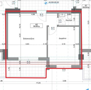 Studio / γκαρσονιέρα 50 τ.μ. για πώληση