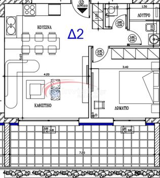 Studio / γκαρσονιέρα 56τ.μ. για πώληση-Θέρμη » Κέντρο θέρμης