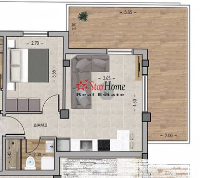 Studio 52sqm for sale-Ano Toumpa
