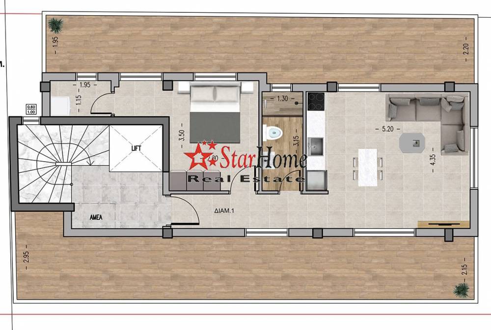 Studio / γκαρσονιέρα 75 τ.μ. προς πώληση, Άνω Τούμπα