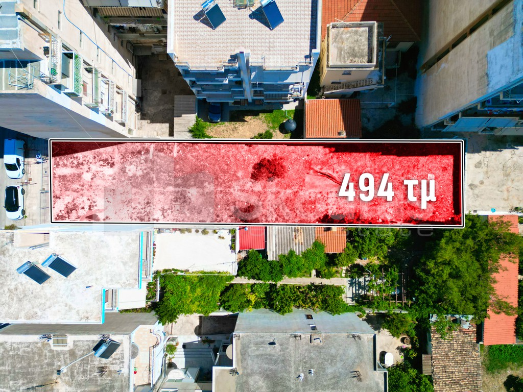 Οικόπεδο 494 τ.μ. προς πώληση, Κέντρο Κορίνθου