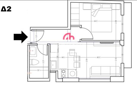 Studio / γκαρσονιέρα 37 τ.μ. για πώληση