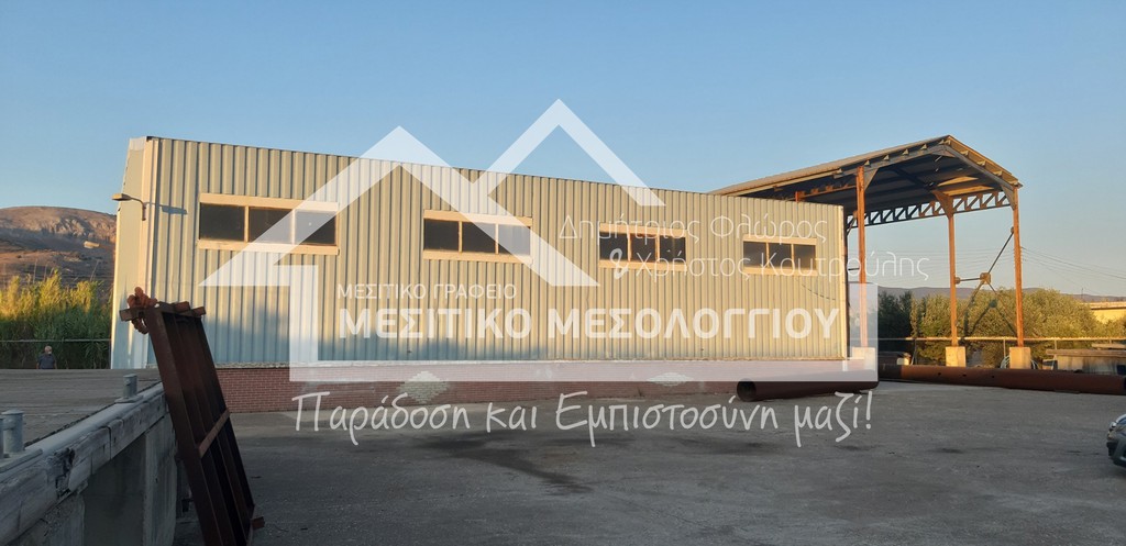 Βιομηχανικός χώρος 550 τ.μ. πρός πώληση, Αιτωλοακαρνανία, Ιερά Πόλη Μεσολογγίου