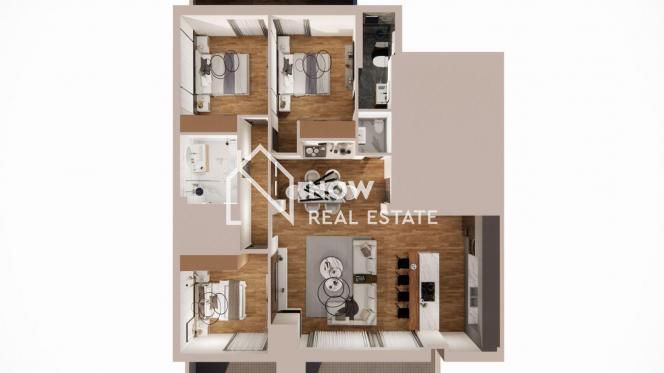 Apartment 111 sqm for sale, Athens - South, Kalithea