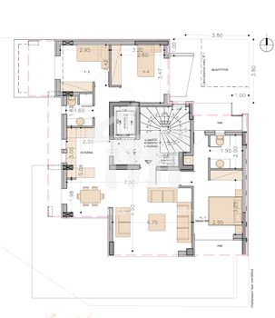 Apartment 85,3sqm for sale-Keratsini