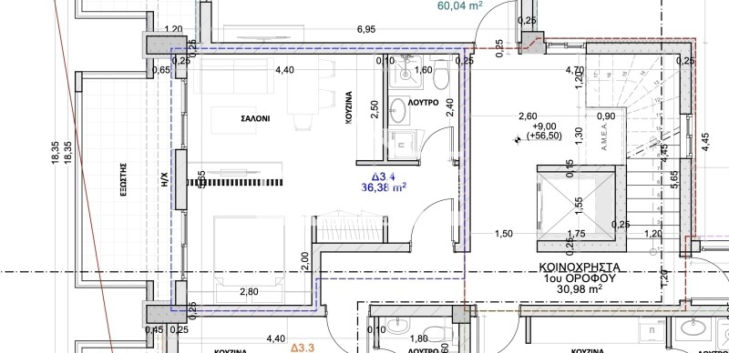 Διαμέρισμα 48 τ.μ. πρός πώληση, Θεσσαλονίκη - Περιφ/Κοί Δήμοι, Θέρμη