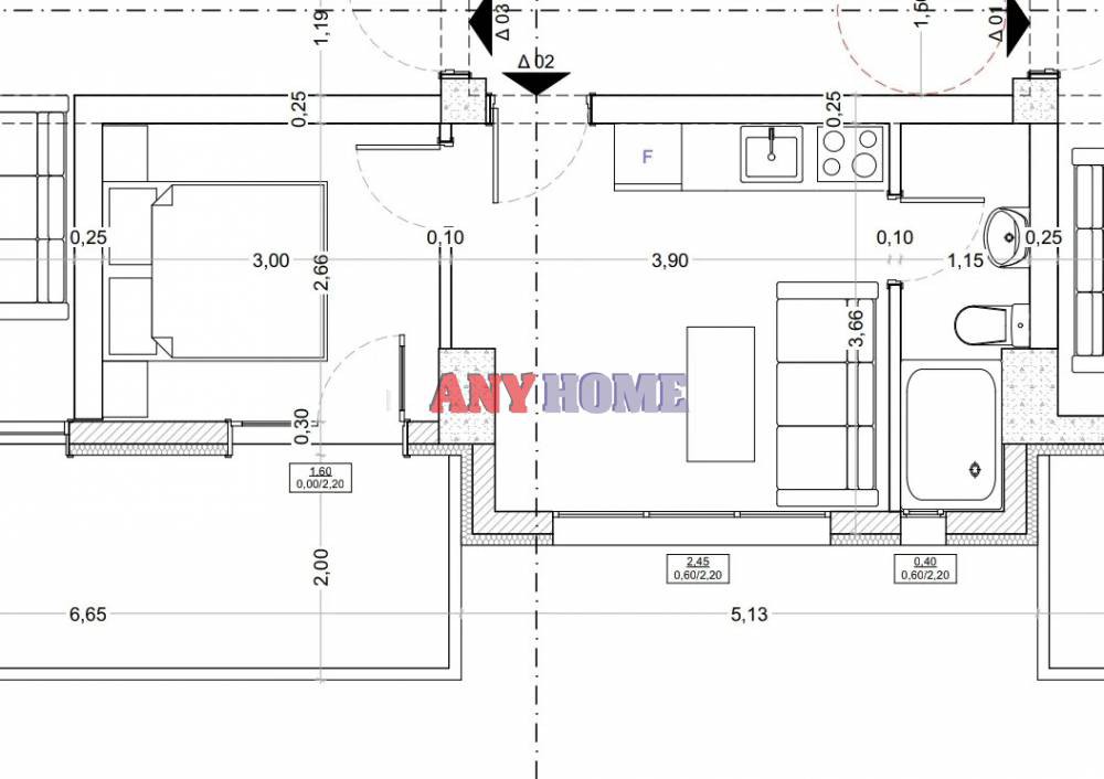 Studio / γκαρσονιέρα 35 τ.μ. προς πώληση, Φιλίππου