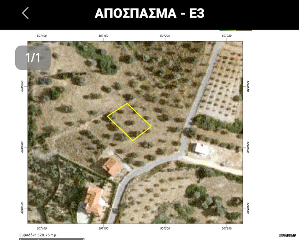 Οικόπεδο 570 τ.μ. πρός πώληση, Εύβοια, Δύστος
