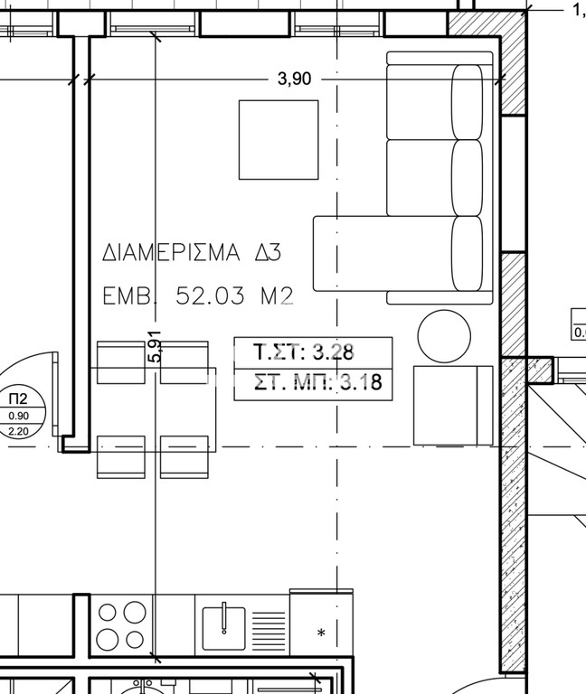 Διαμέρισμα 51 τ.μ. πρός πώληση, Θεσσαλονίκη - Περιφ/Κοί Δήμοι, Καλαμαριά