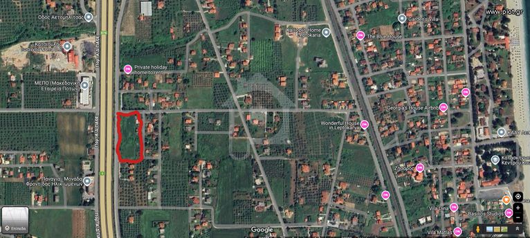 Αγροτεμάχια 4.650 τ.μ. για πώληση, Ν. Πιερίας, Ανατολικος Όλυμπος
