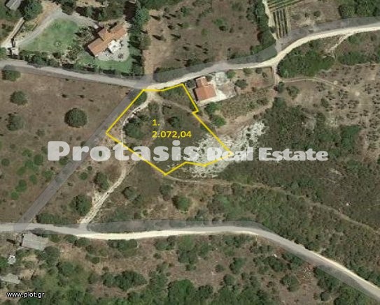 Οικόπεδο 2.072,04 τ.μ. για πώληση, Εύβοια, Αιδηψός