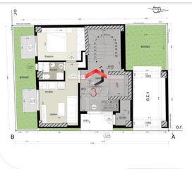 Studio / γκαρσονιέρα 42 τ.μ. για ενοικίαση