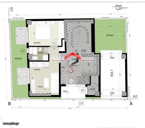 Studio / γκαρσονιέρα 42 τ.μ. για ενοικίαση, Θεσσαλονίκη - Κέντρο, Ιπποκράτειο