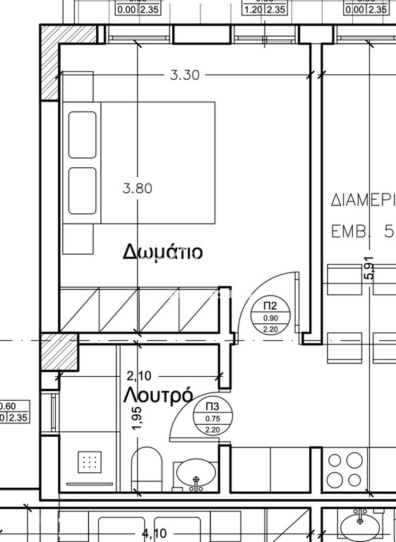 Διαμέρισμα 61 τ.μ. πρός πώληση, Θεσσαλονίκη - Περιφ/Κοί Δήμοι, Καλαμαριά