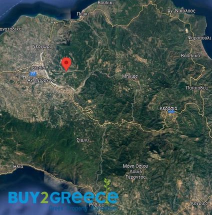 Land plot 1.044 sqm for sale, Evia, Istiaia