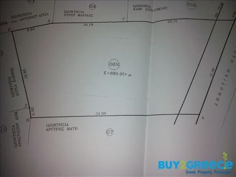 Land plot 880sqm for sale-Istiaia