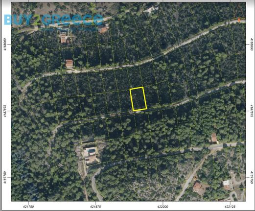 Land plot 1.006 sqm for sale, Corinthia, Soligeia