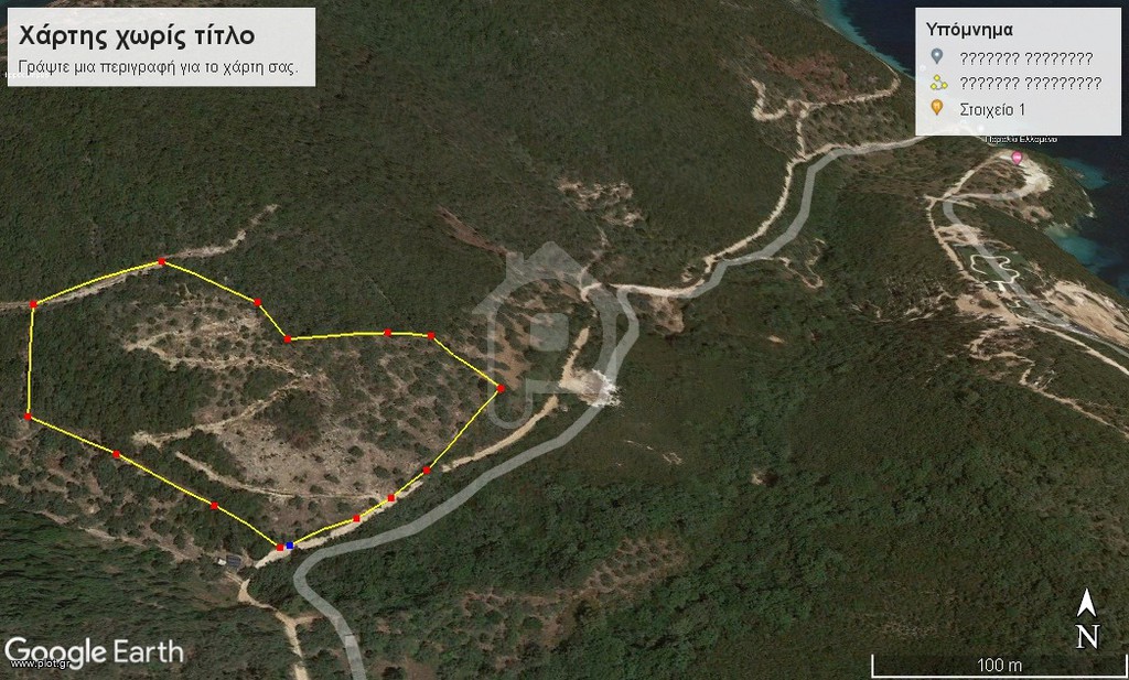 Αγροτεμάχια 17.000 τ.μ. πρός πώληση, Ν. Λευκάδας, Μεγανήσι