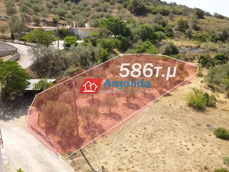 Land plot 586sqm for sale-Nafplio » Pirgiotika