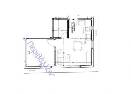 Apartment 37sqm for sale-Martiou