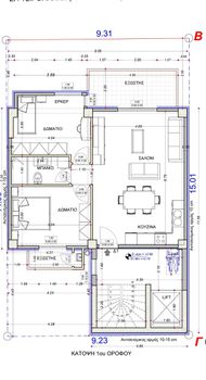 Διαμέρισμα 97τ.μ. για πώληση-Εύοσμος » Κέντρο