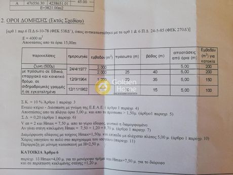 Parcel 3.821sqm for sale-Grammatiko » Katifori