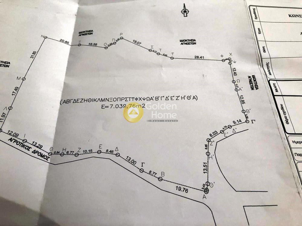 Αγροτεμάχια 7.040 τ.μ. προς πώληση, Καγκαδαίοι