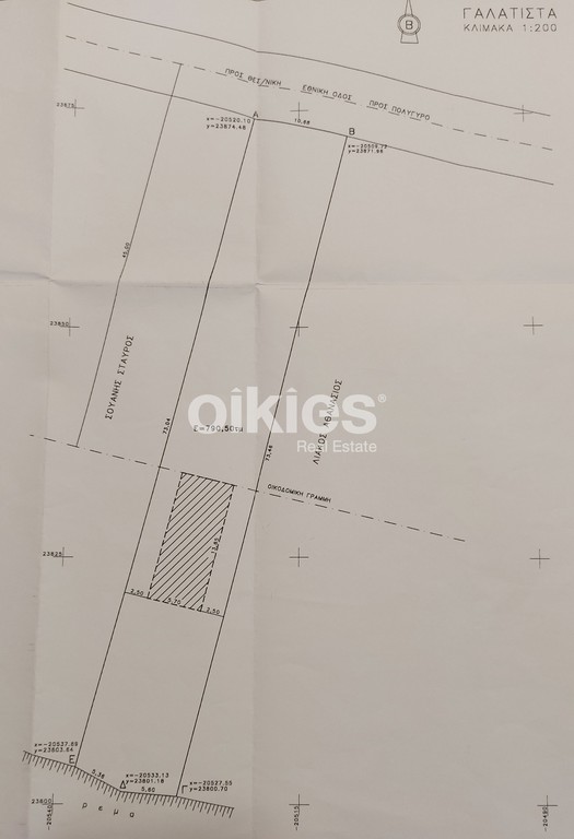 Οικόπεδο 790,50 τ.μ. προς πώληση, Ανθεμούντας