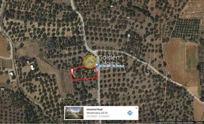 Οικόπεδο 2.216 τ.μ. για ενοικίαση, Λακωνία, Βοϊων