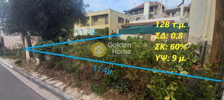 Land plot 128 sqm for sale