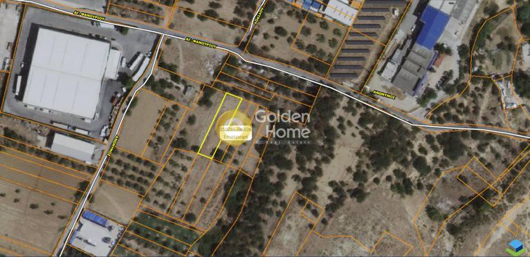 Parcel 1.000 sqm for rent, Athens - West, Acharnes