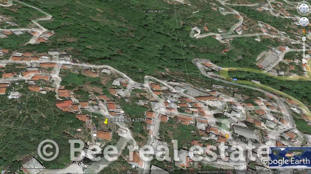 Οικόπεδο 432 τ.μ. πρός πώληση, Μαγνησία, Ζαγορά