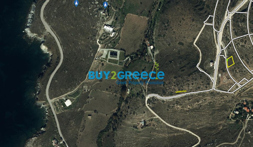 Οικόπεδο 500 τ.μ. προς πώληση, Αετός Καρύστου