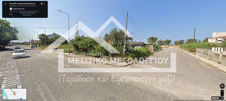 Land plot 466 sqm for sale, Aetolia & Acarnania, Iera Poli Messologiou