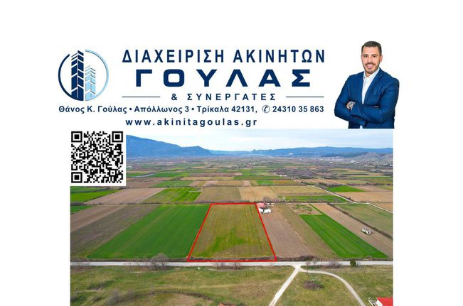 Parcel 21.129 sqm for sale, Trikala Prefecture, Faloreia