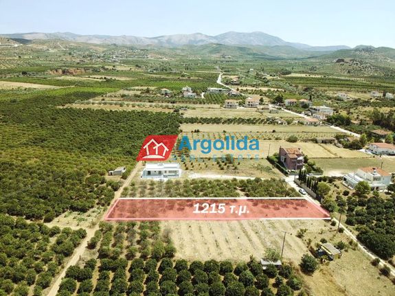 Οικόπεδο 1.215 τ.μ. για πώληση, Αργολίδα, Νέα Τίρυνθα