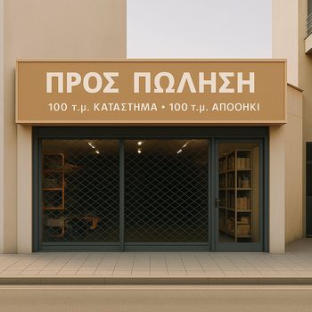 Store 200sqm for sale-Agios Dimitrios