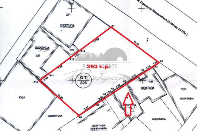 Οικόπεδο 393 τ.μ. για πώληση, Μαγνησία, Βόλος