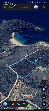 Parcel 9.843 sqm for sale, Chalkidiki, Stagiron - Akanthou